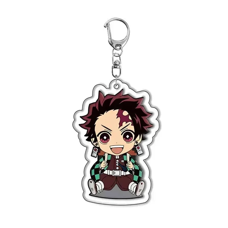 Demon Slayer Acrylic Keychains - Tokitou Muichirou & Agatsuma Zenitsu