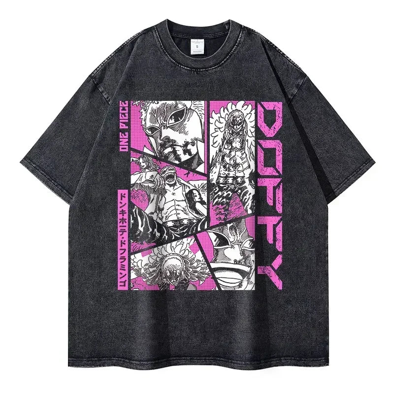 Vintage Roronoa Zoro T-Shirt - 100% Cotton Anime Tee