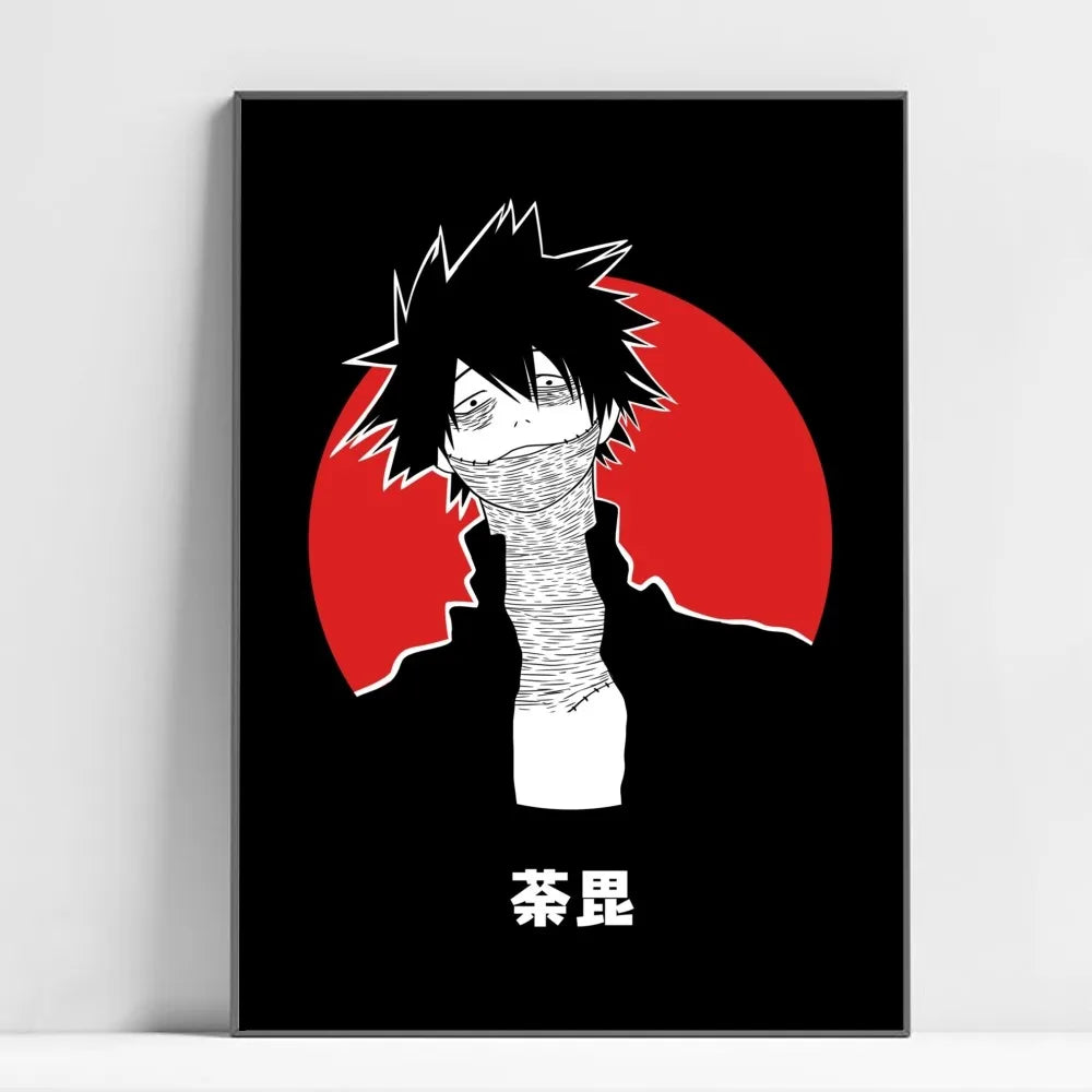 My Hero Academia Kaminari Denki Poster - Waterproof Wall Art