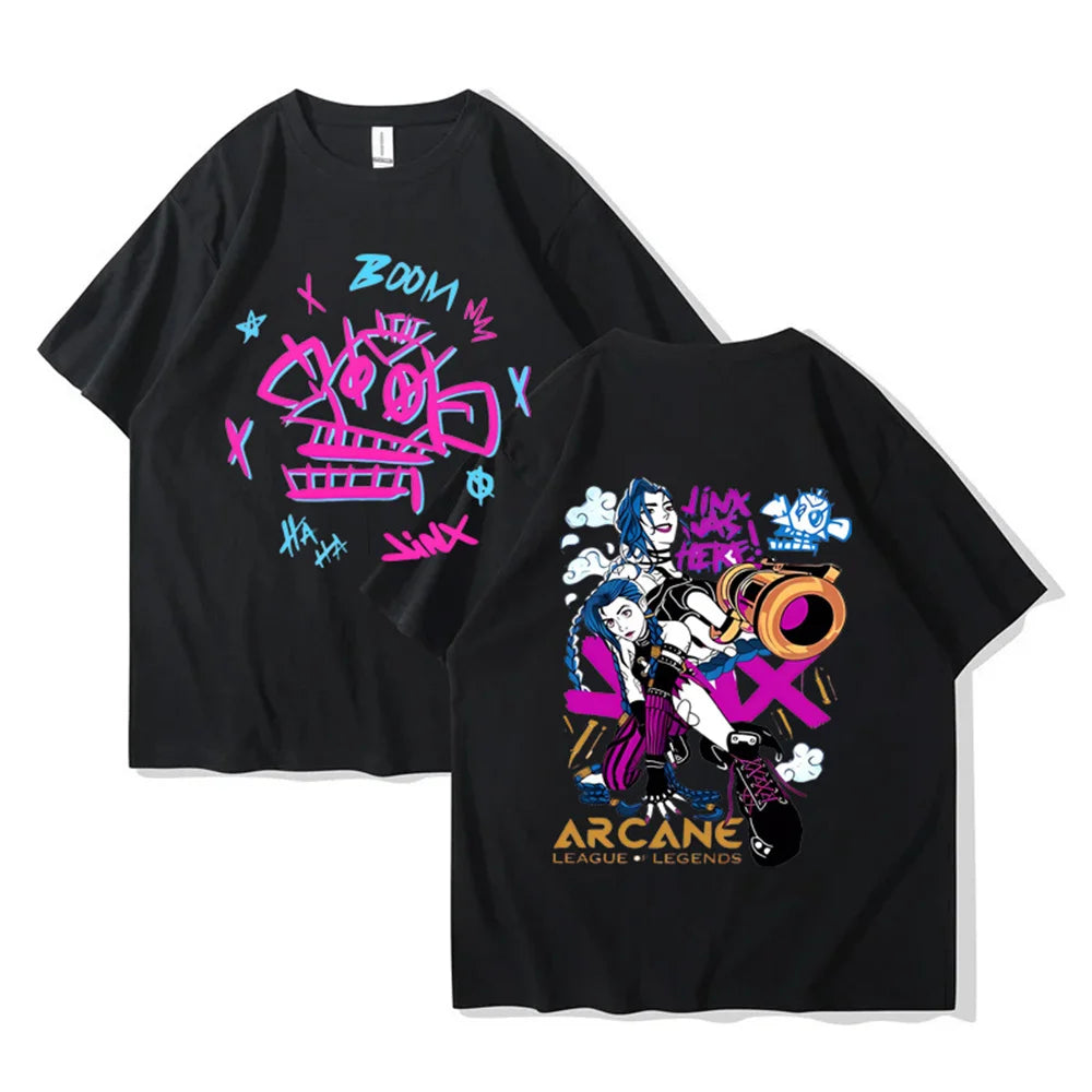 Arcane Jinx Vintage Cotton T-Shirt for Men