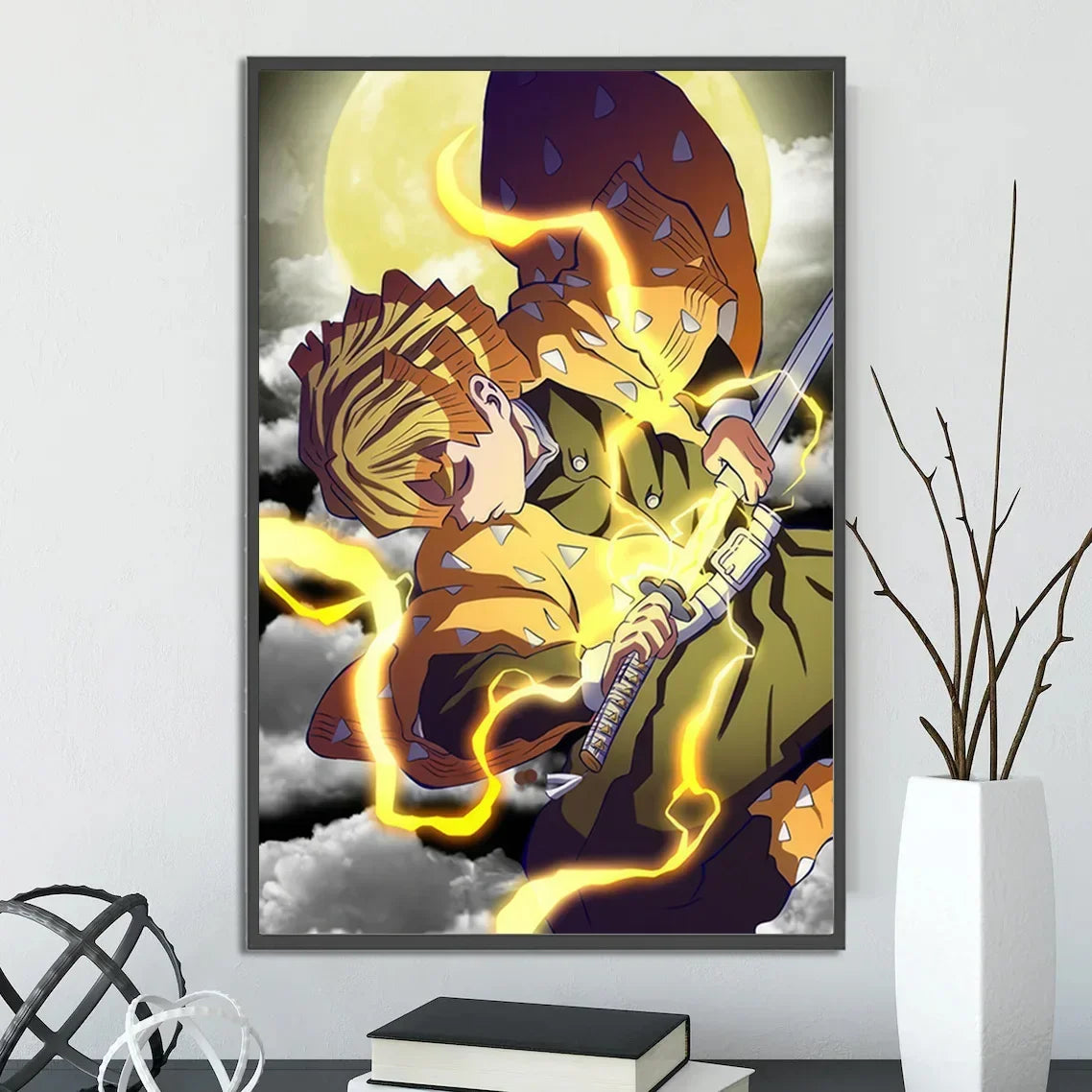 Demon Slayer Self-Adhesive Anime Poster - Hashira & Friends