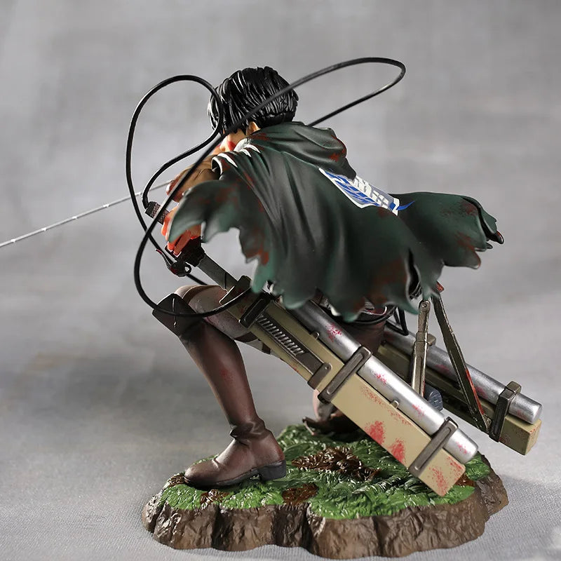 18cm Attack on Titan Levi Ackerman Action Figure