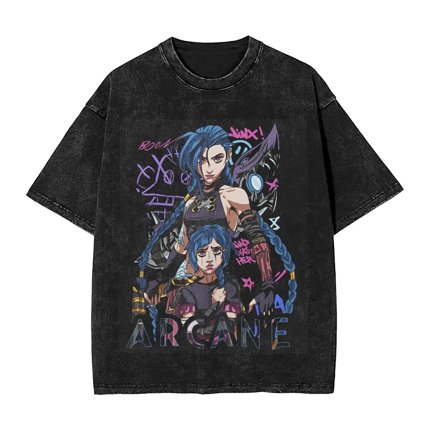 Arcane Anime Viktor Cool Printed T-Shirt for Men and Women