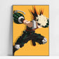 My Hero Academia Kaminari Denki Poster - Waterproof Wall Art