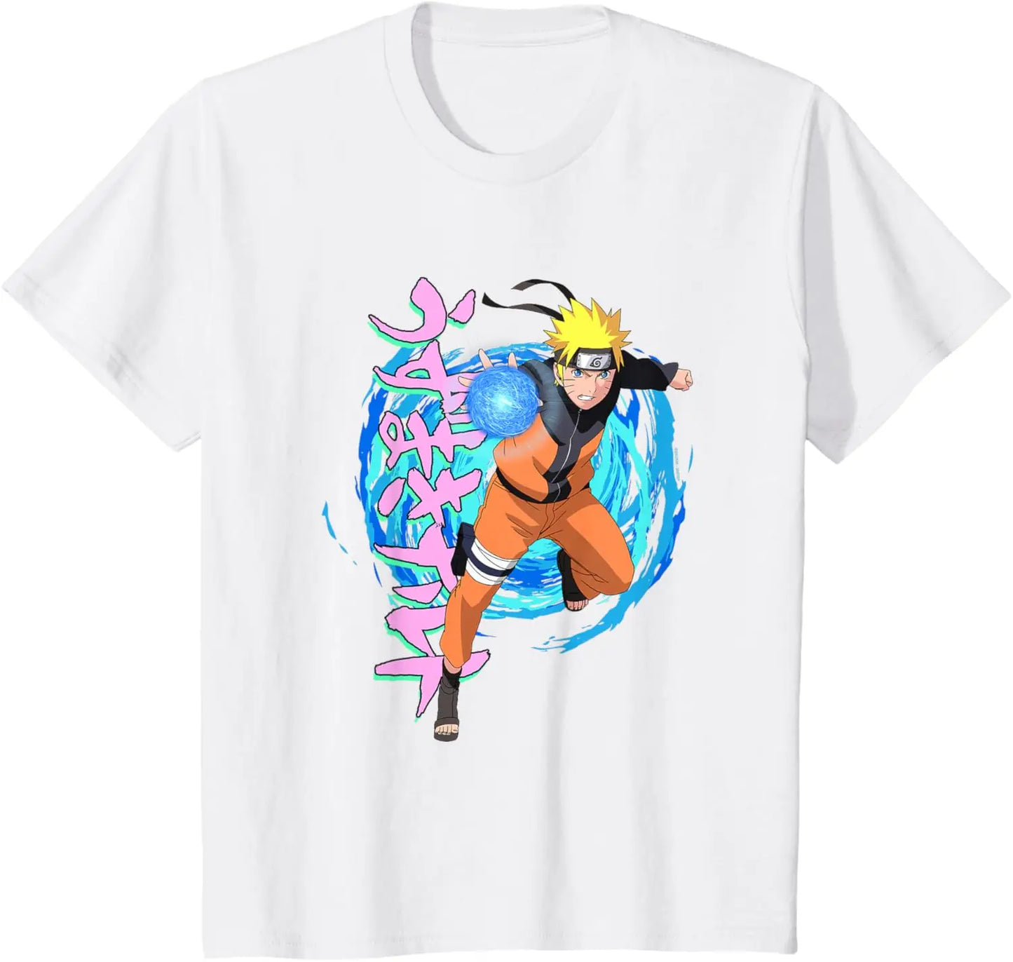 Naruto Shippuden Blue Spirals T-Shirt