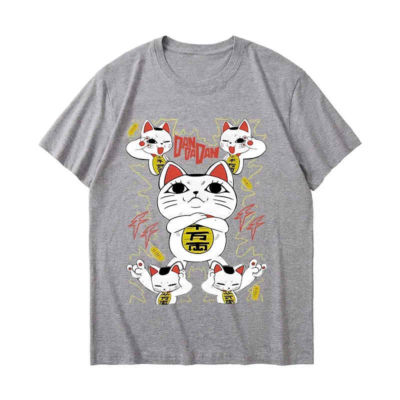 Manga Dandadan Okarun High Quality Cotton T-Shirt for Men