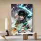 My Hero Academia Poster - Self-Adhesive Waterproof Wall Art