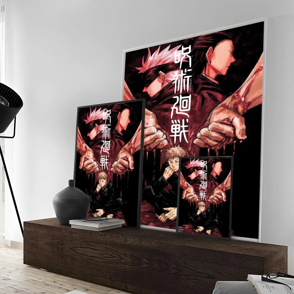 Jujutsu Kaisen Anime Poster - High Quality Wall Decoration