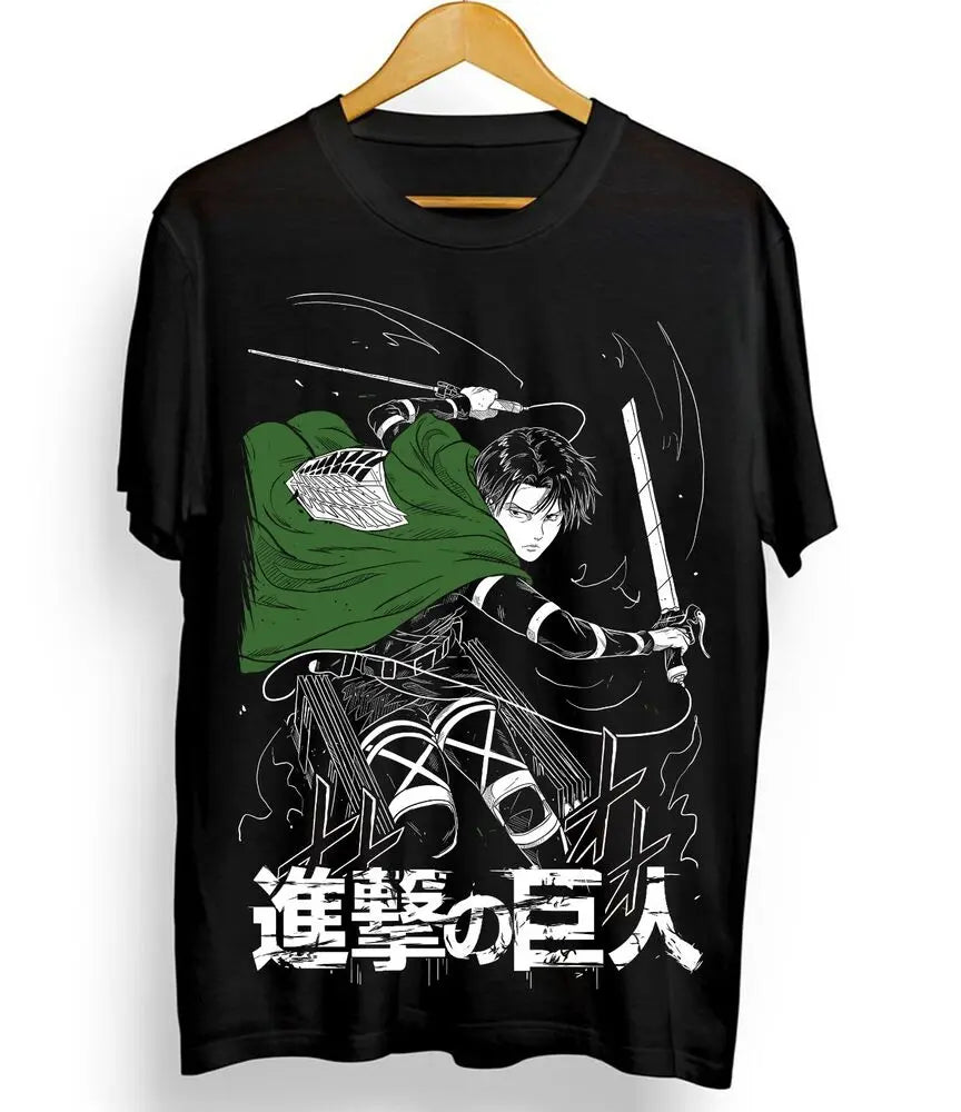 Levi Shingeki Attack on Titan Anime T-Shirt