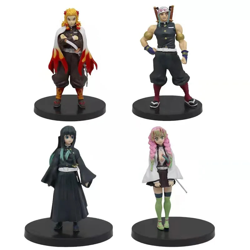 Demon Slayer Action Figures - Kamado Tanjirou & Friends