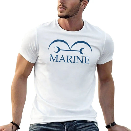 Marine Sports Fan Short Sleeve T-Shirt for Men