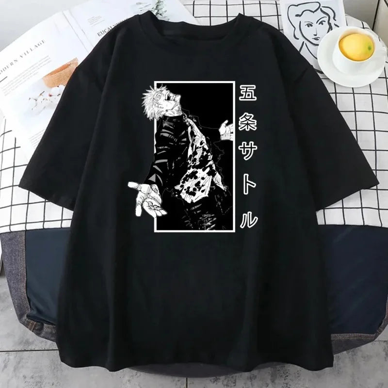 Summer Men's Jujutsu Kaisen Graphic Tee