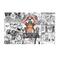 One Piece Luffy & Sabo Canvas Print - Anime Wall Art