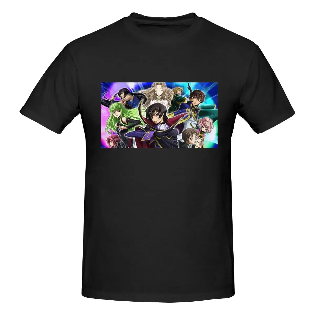 Code Geass Men's Cotton Round Neck T-shirt