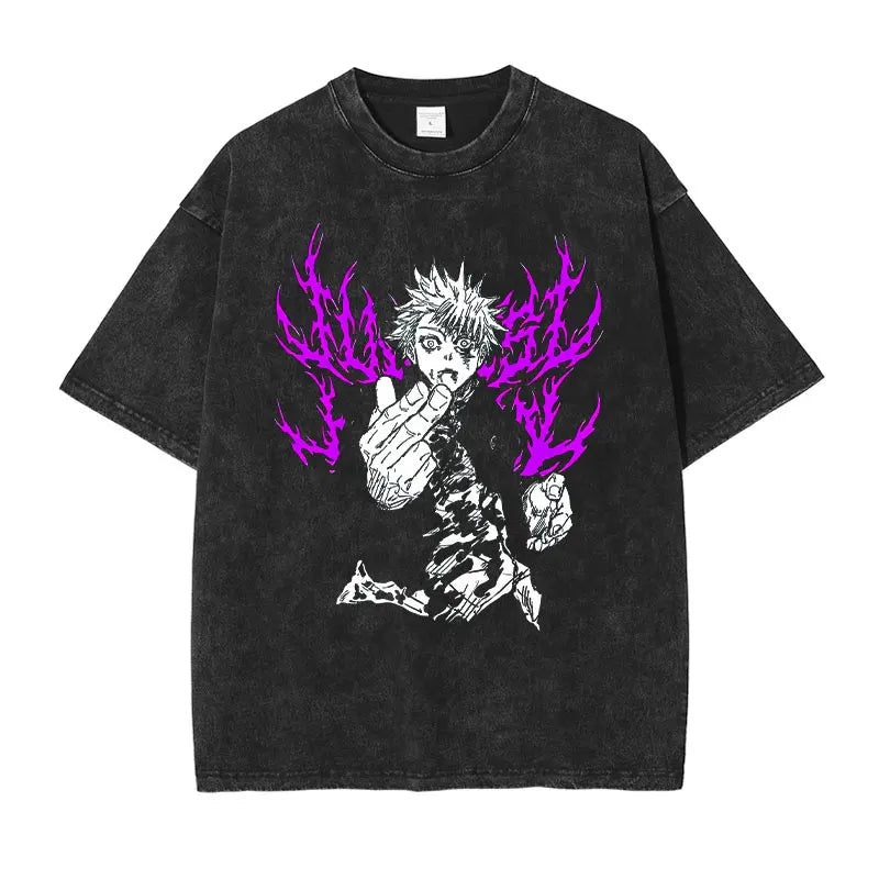 Anime Jujutsu T-Shirt - Vintage Gojo Satoru