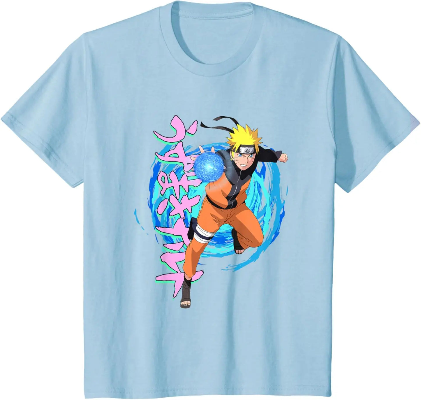 Naruto Shippuden Blue Spirals T-Shirt