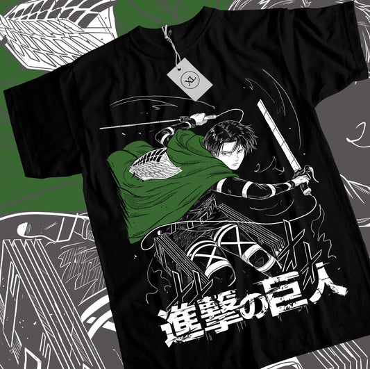 Levi Shingeki Attack on Titan Anime T-Shirt