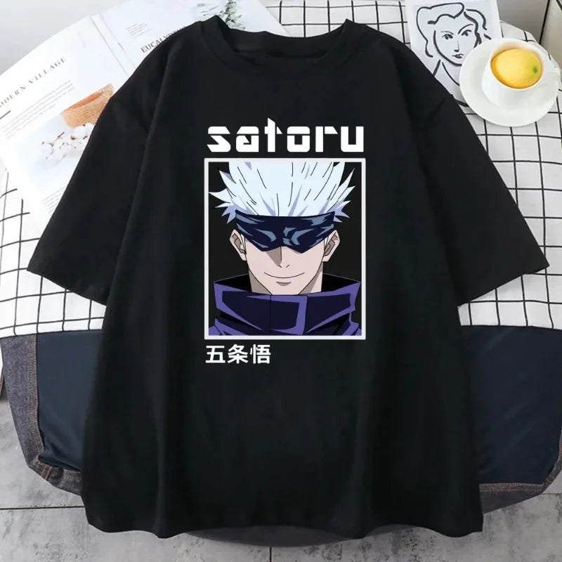 Summer Men's Jujutsu Kaisen Graphic Tee