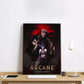 Anime Arcane Season 2 Jinx Graffiti HD Wall Art Poster