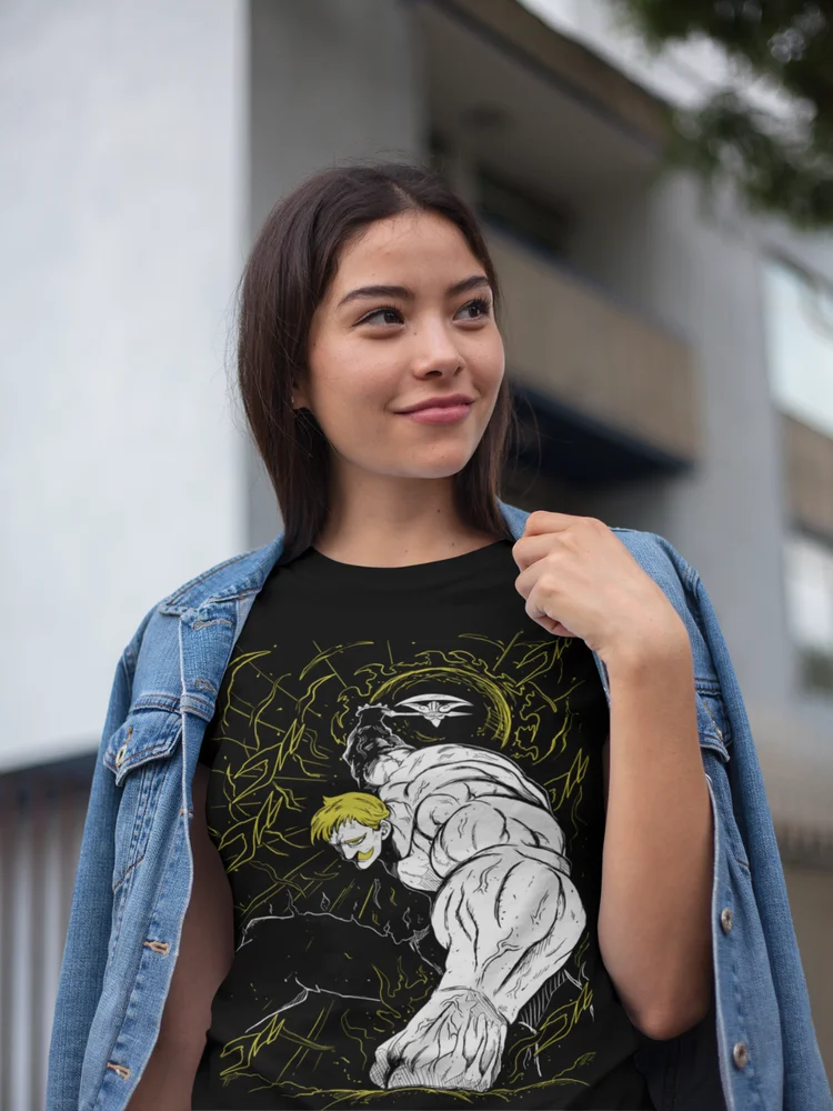 Escanor Anime Unisex Cotton T-Shirt - The Seven Deadly Sins