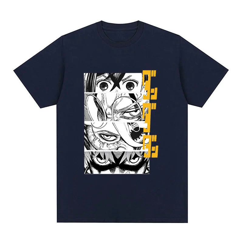 Manga Dandadan Okarun High Quality Cotton T-Shirt for Men