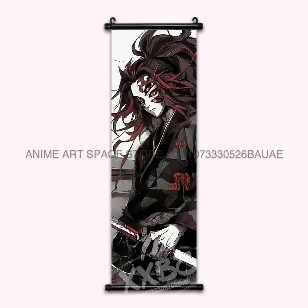 Demon Slayer Rengoku Kyoujurou Canvas Wall Art Scroll