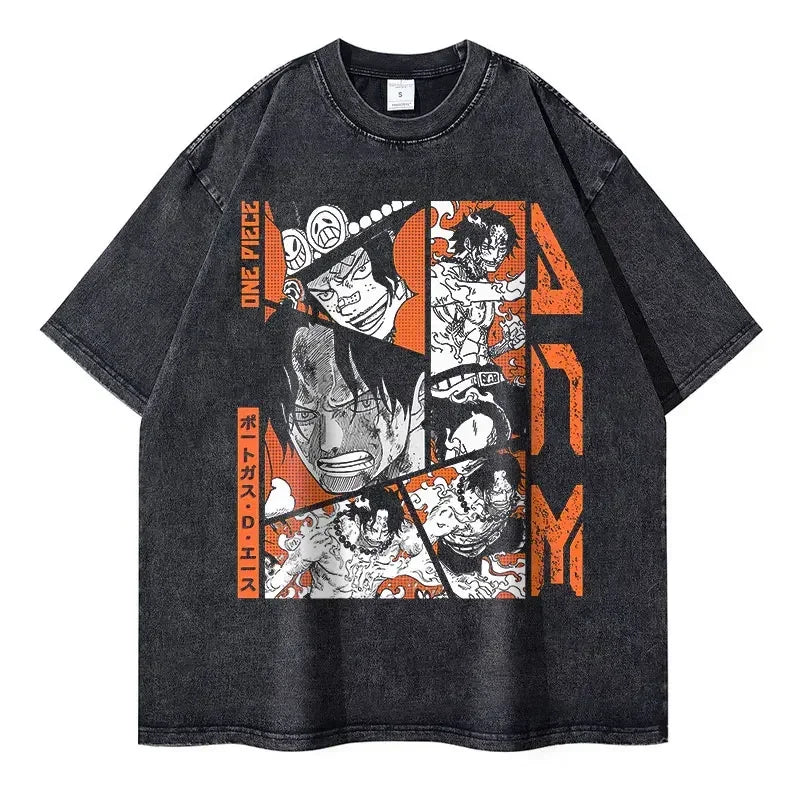 Vintage Roronoa Zoro T-Shirt - 100% Cotton Anime Tee