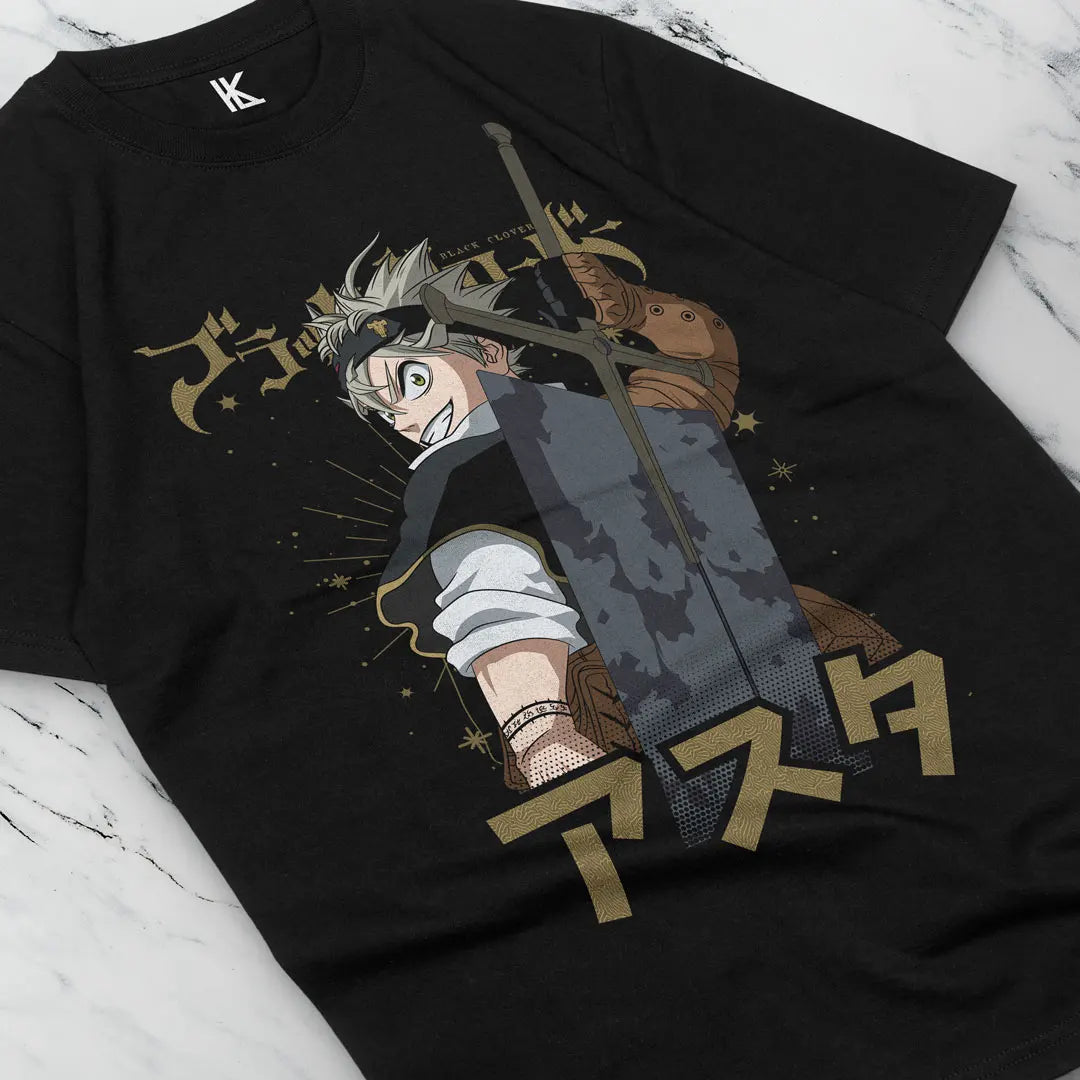 Black Clover Anime T-Shirt - Asta, Yami, Yuno & Luck