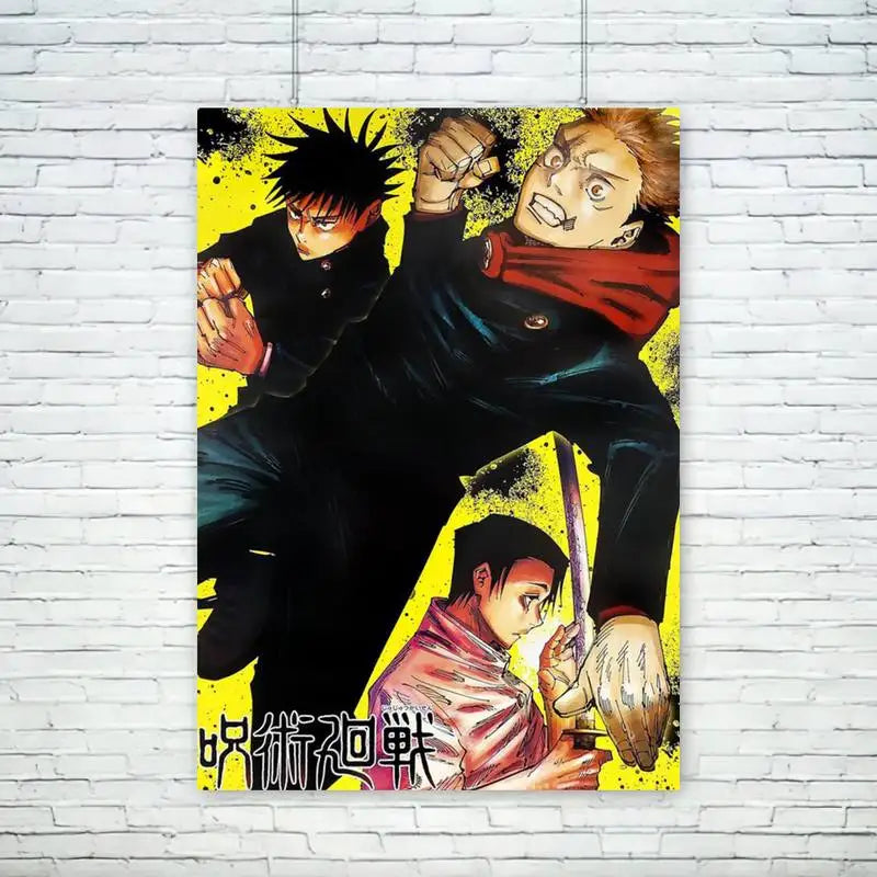 Jujutsu Kaisen Anime Poster - Wall Art for Living Room