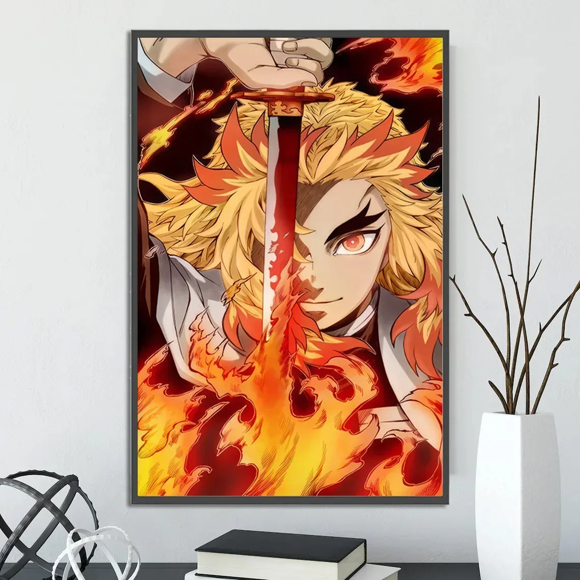 Demon Slayer Self-Adhesive Anime Poster - Hashira & Friends