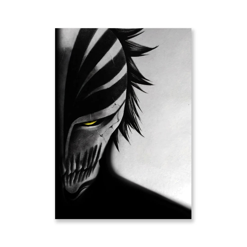 Ichigo Kurosaki Bleach Canvas Wall Art Poster