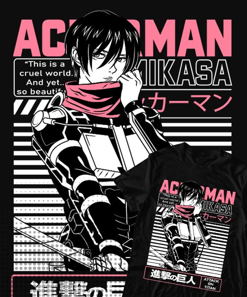 Attack on Titan Mikasa Ackerman T-Shirt