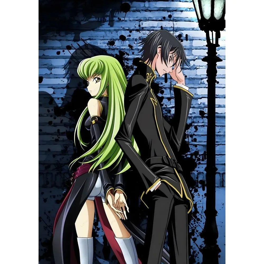 Code G-Geass Z-Zero Anime Waterproof Poster