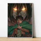 Attack on Titan Anime Canvas Art Poster - Custom Wall Decoration