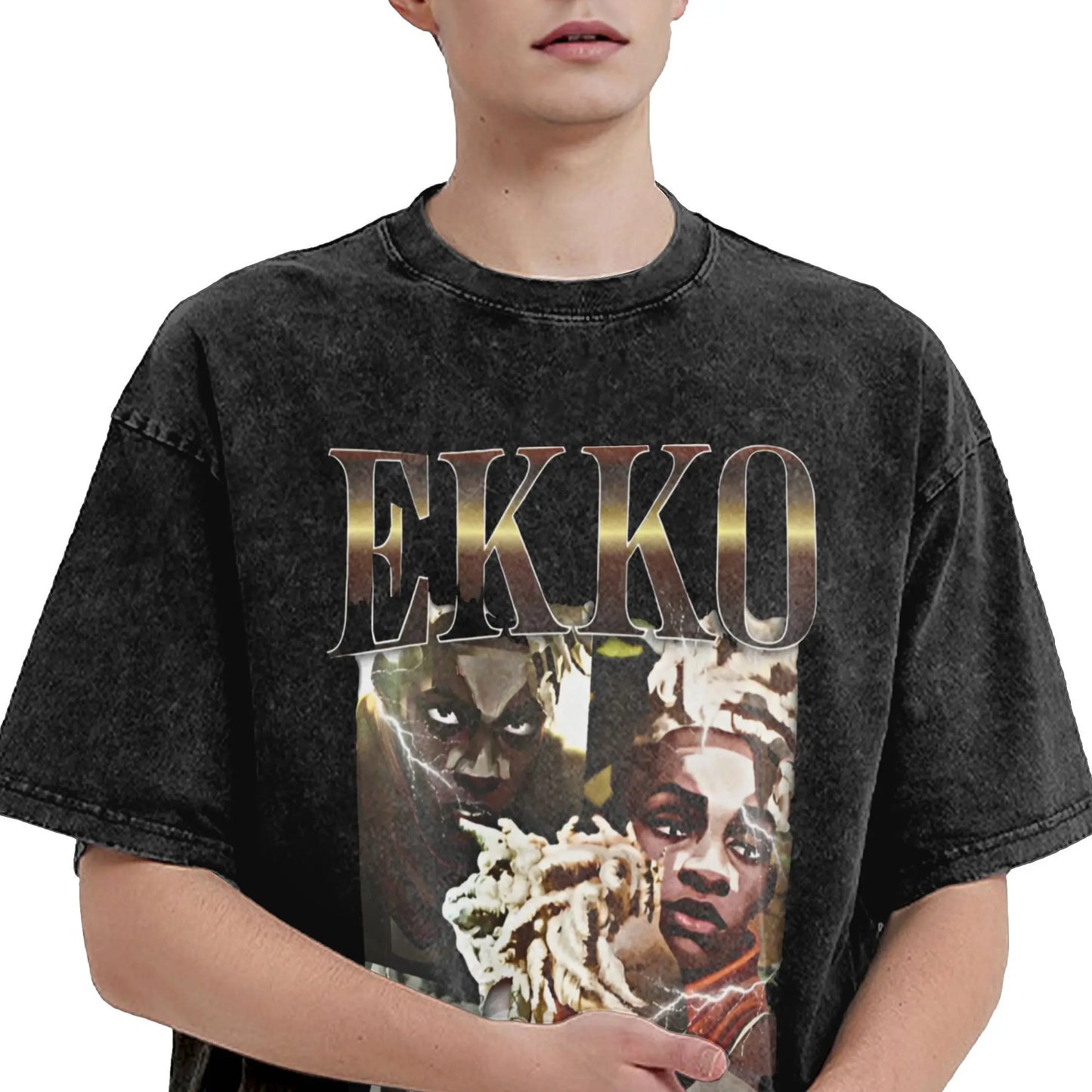 Arcane Ekko Cotton T-Shirt for Men and Women