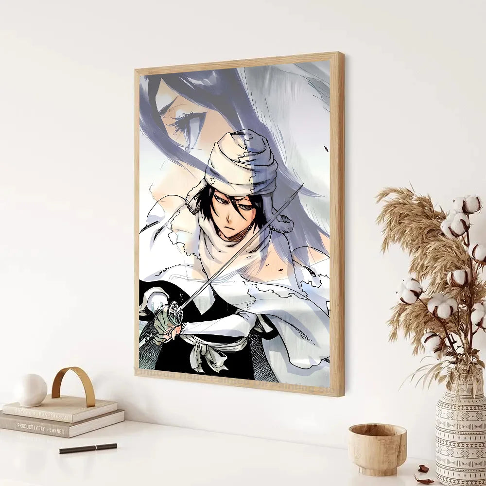 Bleach Anime Figure Wall Art Poster Stickers