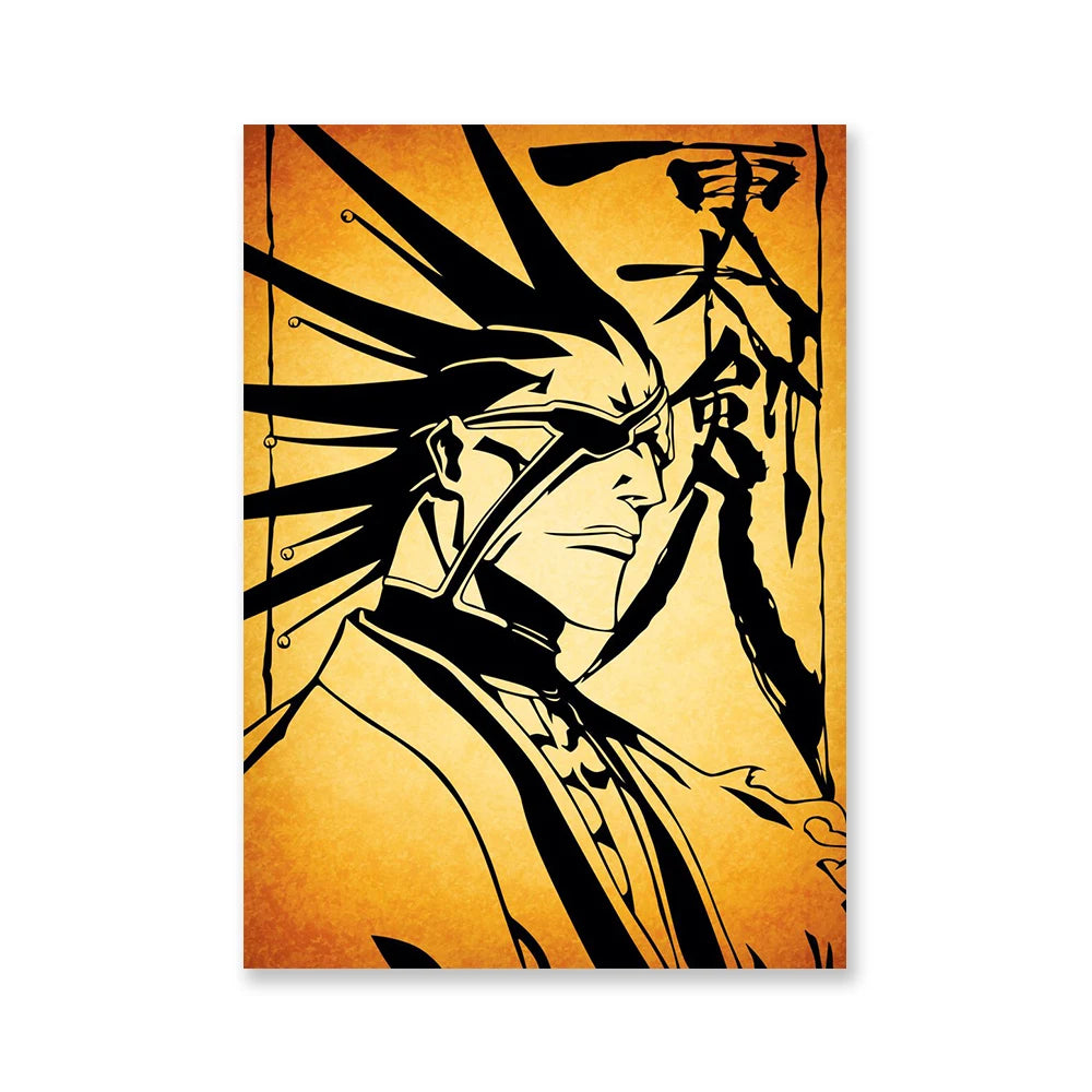 Ichigo Kurosaki Bleach Canvas Wall Art Poster