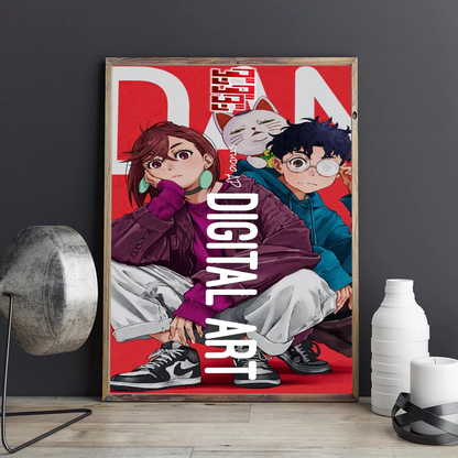 Anime Dandadan Canvas Poster & Wall Art