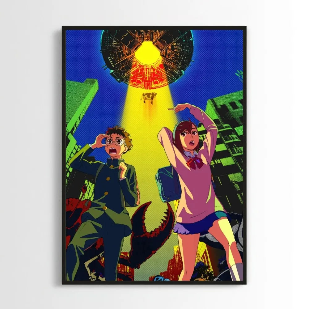 Anime Dandadan Canvas Poster Prints for Home Decoration