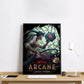 Anime Arcane Season 2 Jinx Graffiti HD Wall Art Poster