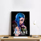 Anime Arcane Season 2 Jinx Graffiti HD Wall Art Poster