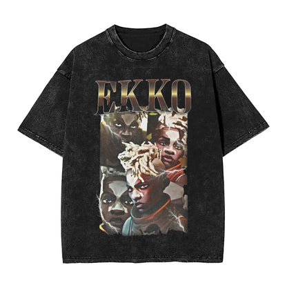 Arcane Ekko Cotton T-Shirt for Men and Women