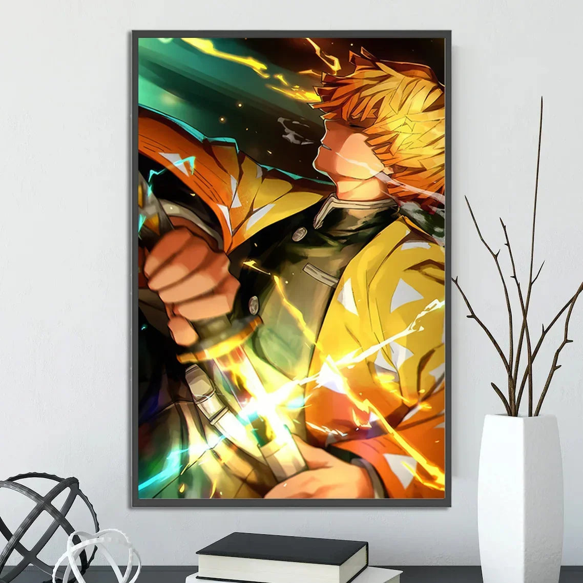 Demon Slayer Self-Adhesive Anime Poster - Hashira & Friends