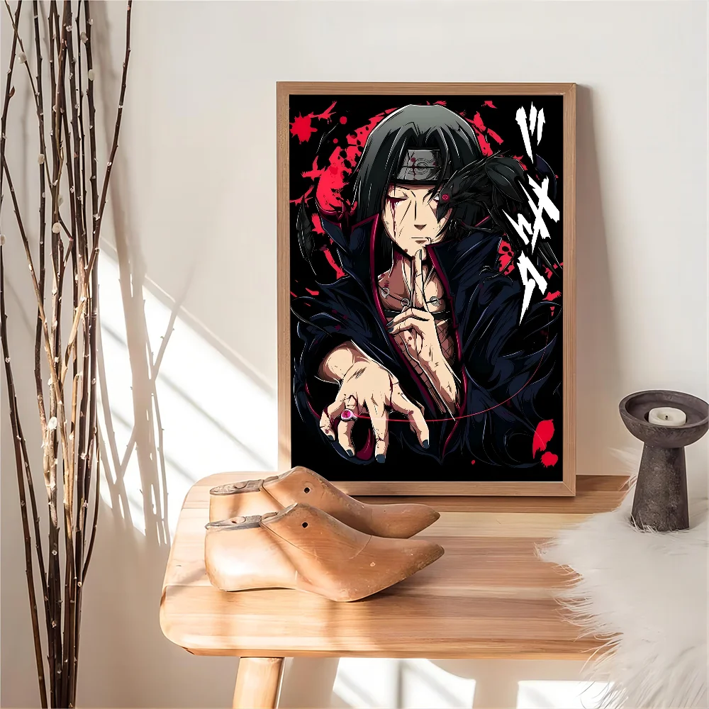 Naruto Uchiha Itachi Self-Adhesive Art Poster