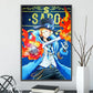 Anime ONE PIECE Self-Adhesive Poster - Sanji, Zoro, Luffy & Nami