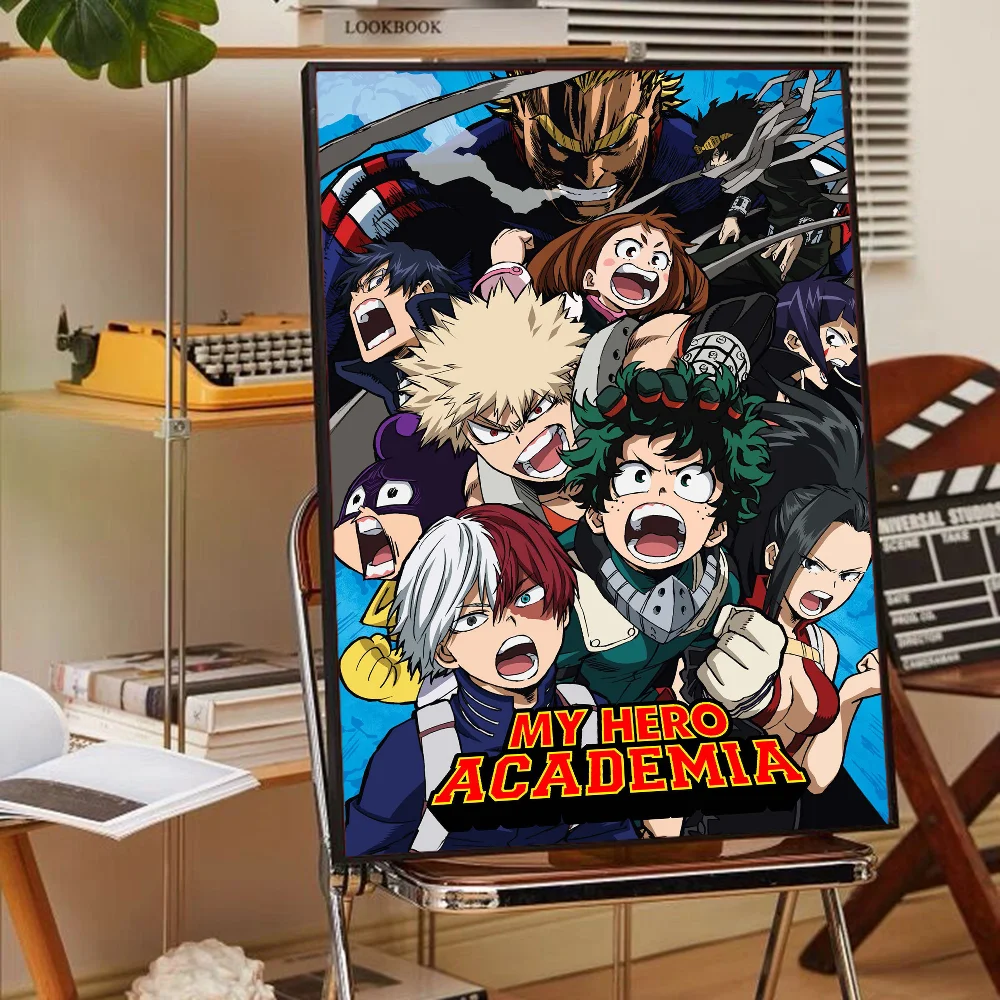 Anime My Hero Academia Self-Adhesive Poster