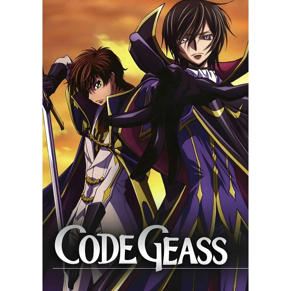 Code G-Geass Z-Zero Anime Waterproof Poster