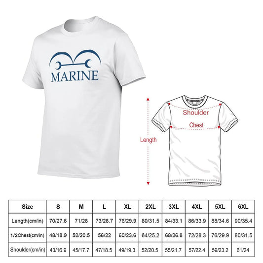 Marine Sports Fan Short Sleeve T-Shirt for Men