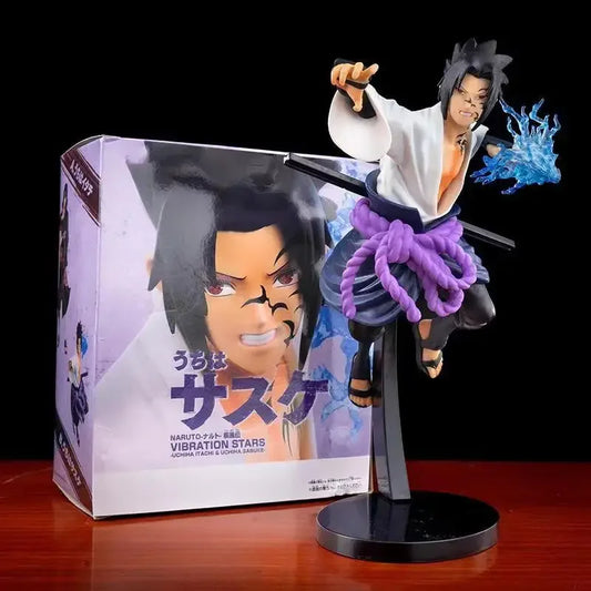 Bandai 20cm Naruto Uchiha Sasuke PVC Figure