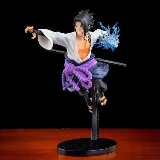 Bandai 20cm Naruto Uchiha Sasuke PVC Figure